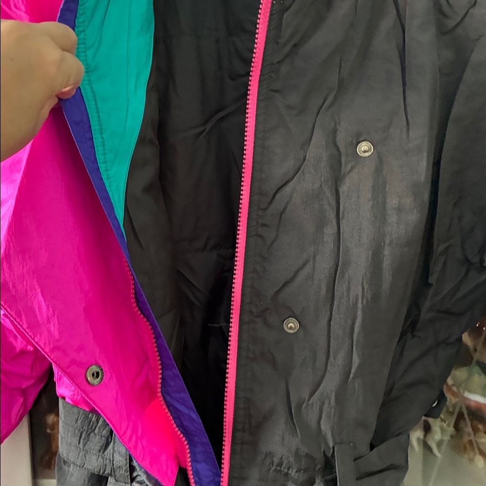 FERA Skiwear sz 10 Vintage Colorful Retro Ski Suit euc Jumpsuit 80’s - Picture 12 of 12